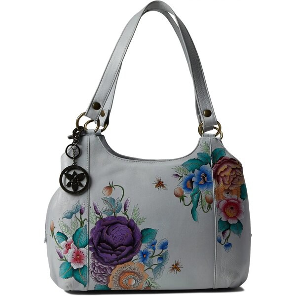 アヌシュカ レディース ハンドバッグ バッグ Large Triple Compartment Hobo 652 Floral Charm