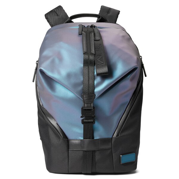 トゥミ メンズ バックパック・リュックサック バッグ Finch Backpack Iridescent Blue