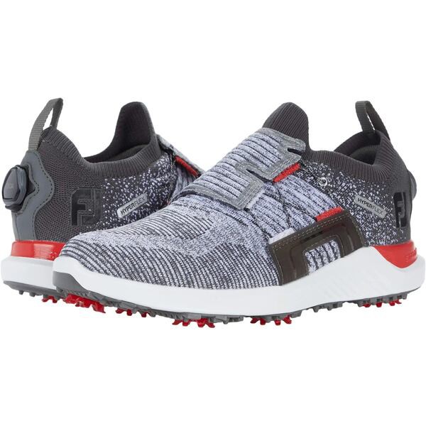 フットジョイ メンズ スニーカー シューズ Hyperflex Grey/Red