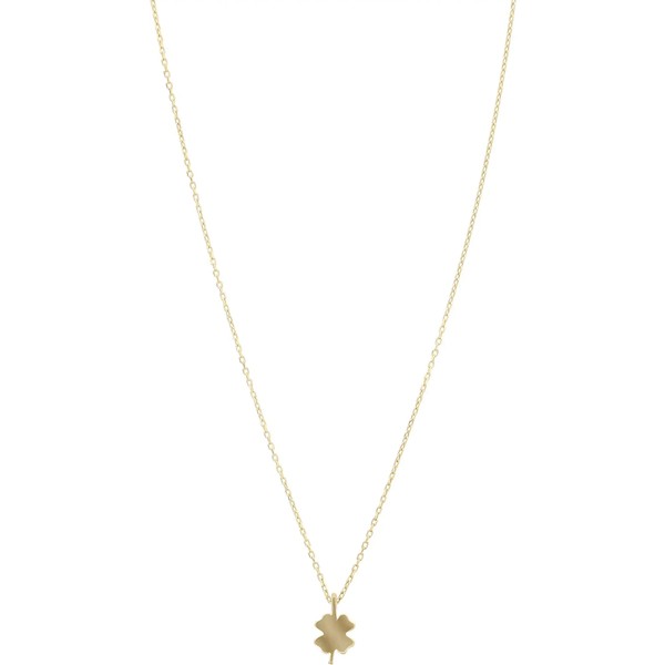 ディーバークレイ レディース ネックレス・チョーカー・ペンダントトップ アクセサリー 15" 14 KT. Clover Adjustable Necklace Gold