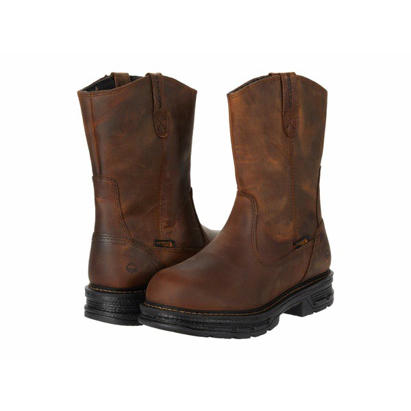 ウルヴァリン メンズ ブーツ＆レインブーツ シューズ Hellcat Wellington Boot Tobacco