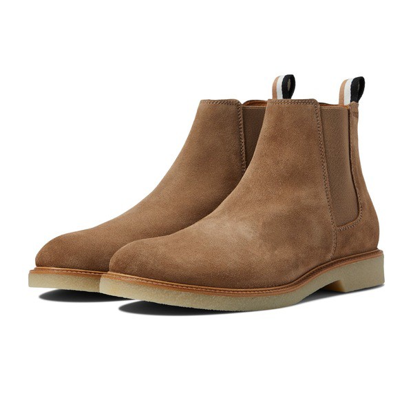 ヒューゴボス メンズ ブーツ＆レインブーツ シューズ Tunley Chelsea Boot Stone Beige