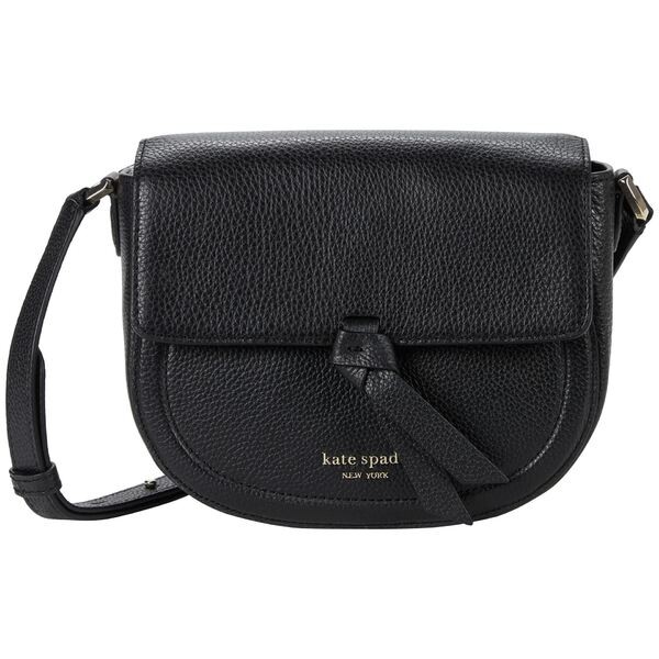 ケイト スペード レディース ハンドバッグ バッグ Knott Medium Saddle Bag Black