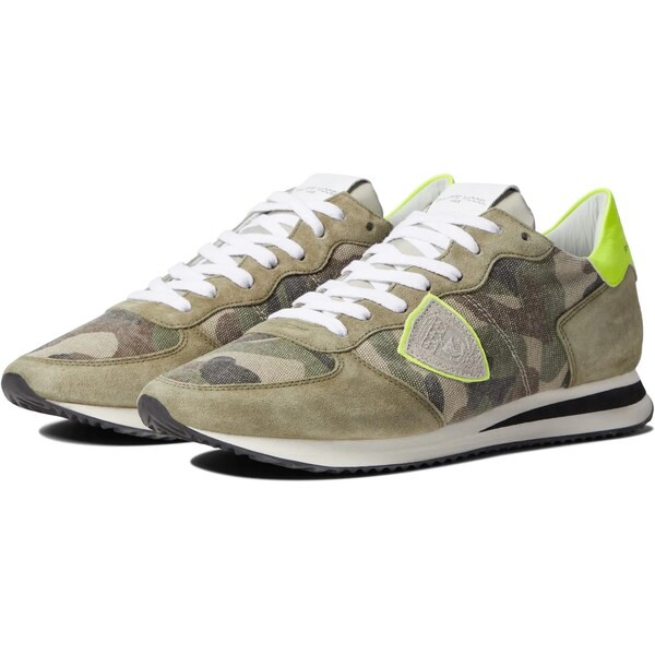 フィリップモデル メンズ スニーカー シューズ TRPX Sneaker Camouflage Neon/Vert Jaune