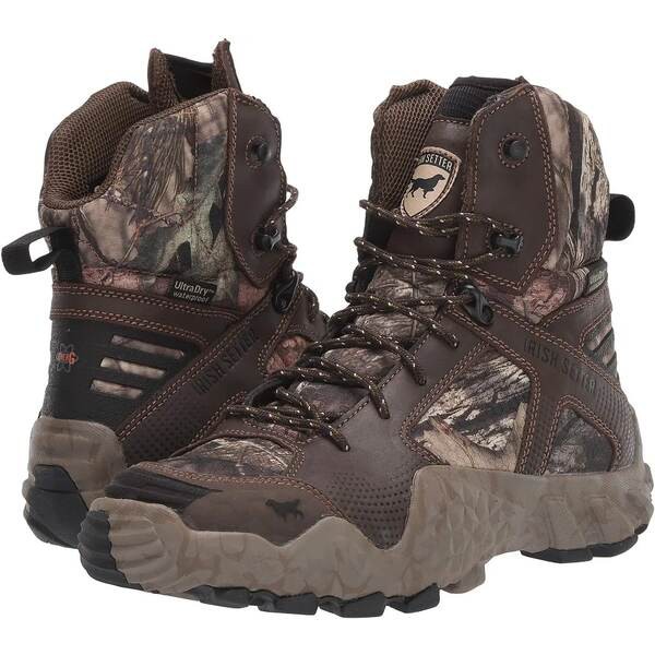 アイリッシュ・セッター レディース ブーツ＆レインブーツ シューズ VaprTrek Women's 8" 400g Waterproof Mossy Oak