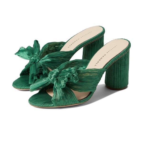 ロフラー ランダル レディース ヒール シューズ Penny Pleated Knot Mule Sage