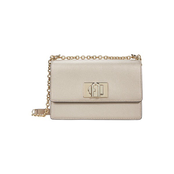 フルラ レディース ハンドバッグ バッグ 1927 Mini Crossbody 20 Taupe Metal