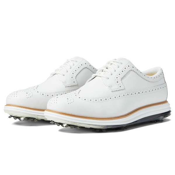 コールハーン メンズ スニーカー シューズ Originalgrand Tour Golf Waterproof Optic White/Natural