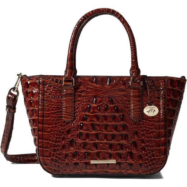 ブランミン レディース ハンドバッグ バッグ Melbourne Small Ashlee Satchel Pecan