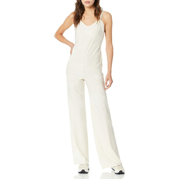 プーマ レディース ジャンプスーツ トップス Womens Fenty Jacquard Jumpsuit Vanilla Ice/Knit Jacquard