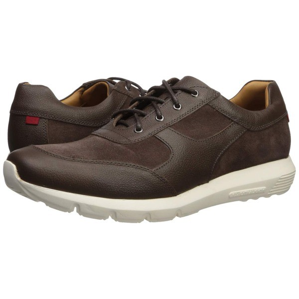 マークジョセフニューヨーク メンズ スニーカー シューズ Men's Leather Extra Lightweight Technology Fashion Trainer Sneaker Brown S