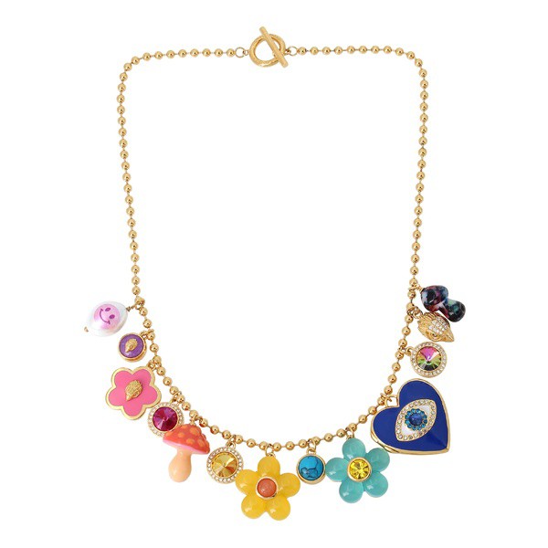 カートジェイガーロンドン レディース ネックレス・チョーカー・ペンダントトップ アクセサリー Novelty Charm Frontal Necklace Multi