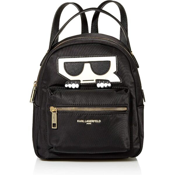 カールラガーフェルド レディース バックパック・リュックサック バッグ Amour Small Backpack Black