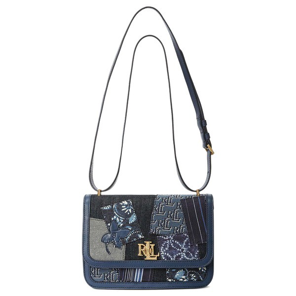 ラルフローレン レディース ハンドバッグ バッグ Patchwork Medium Sophee Bag Blue Multi Patchwork