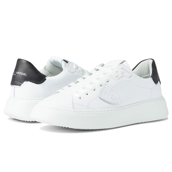 フィリップモデル レディース スニーカー シューズ Temple Sneaker Veau/Blanc Noir