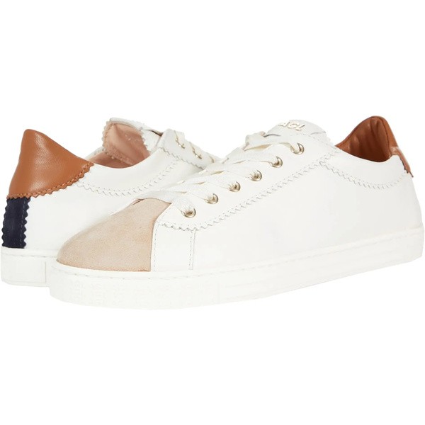 エージーエル レディース スニーカー シューズ Sade Sneaker White/Blue/Brandy