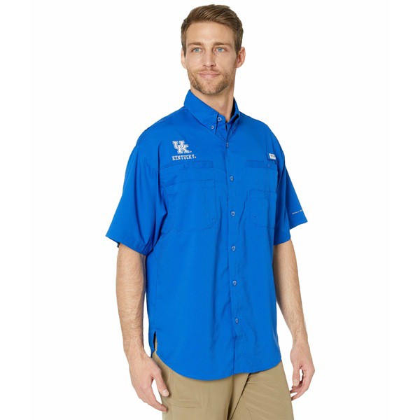 日本製安い コロンビアカレッジ Kentucky Wildcats CLG Tamiami Short Sleeve Shirt Azulの通販はau PAY マーケット - asty｜商品ロットナンバー：469827469 メンズ シャツ トップス お得定番