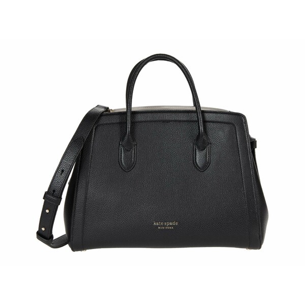 ケイト スペード レディース ハンドバッグ バッグ Knott Large Satchel Black