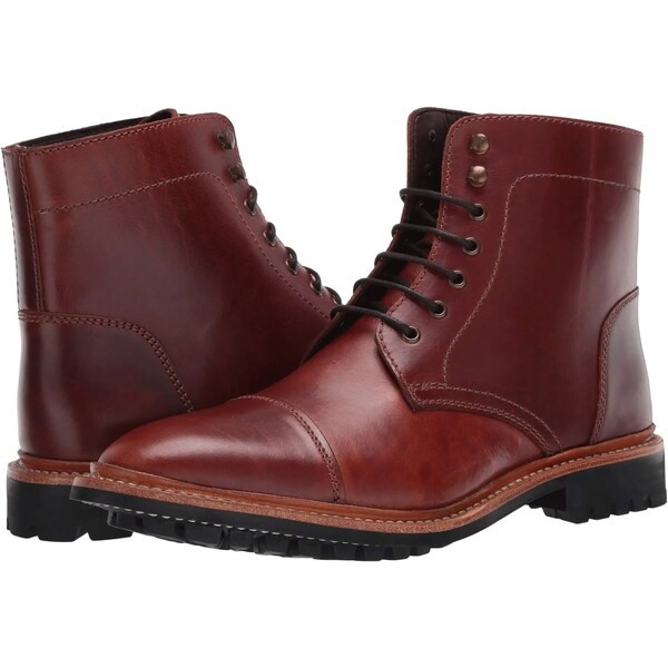 アンソニー ヴィア メンズ ブーツ＆レインブーツ シューズ Ranveer Cap Toe Boot Copper