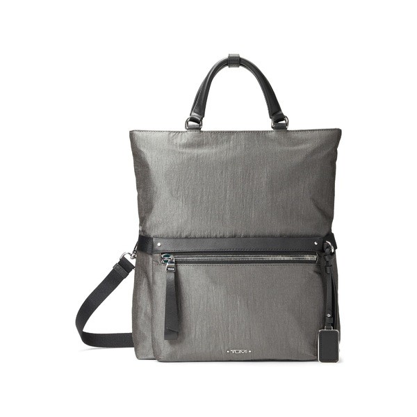 トゥミ レディース ショルダーバッグ バッグ Mona Messenger Pewter Metallic