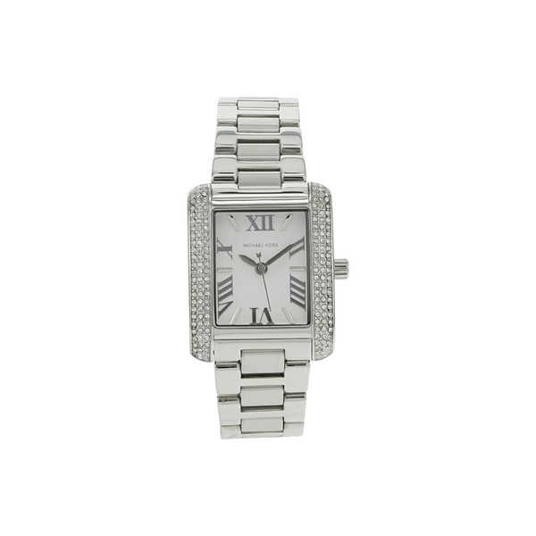 マイケルコース レディース 腕時計 アクセサリー MK4642 - Emery 3 Hand Stainless Steel Bracelet Watch Silver