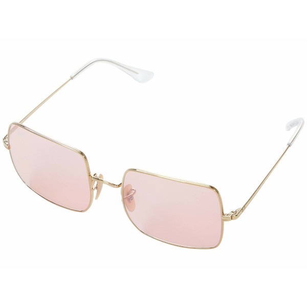 レイバン レディース サングラス＆アイウェア アクセサリー 54 mm 0RB1971 Square Shiny Gold/Photochromic Pink Mirrored Grey