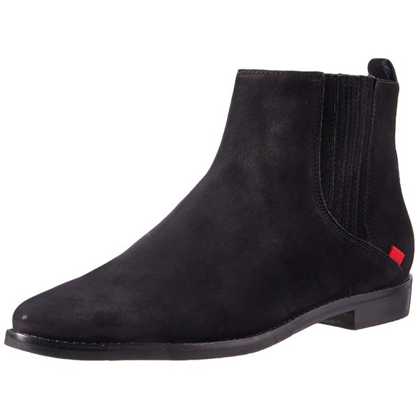 マークジョセフニューヨーク レディース ブーツ＆レインブーツ シューズ Women's Leather Made in Brazil Luxury Ankle Boot Black Nubuc