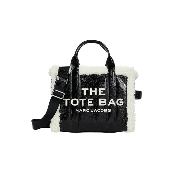 マークジェイコブス レディース ハンドバッグ バッグ The Small Tote Black/White