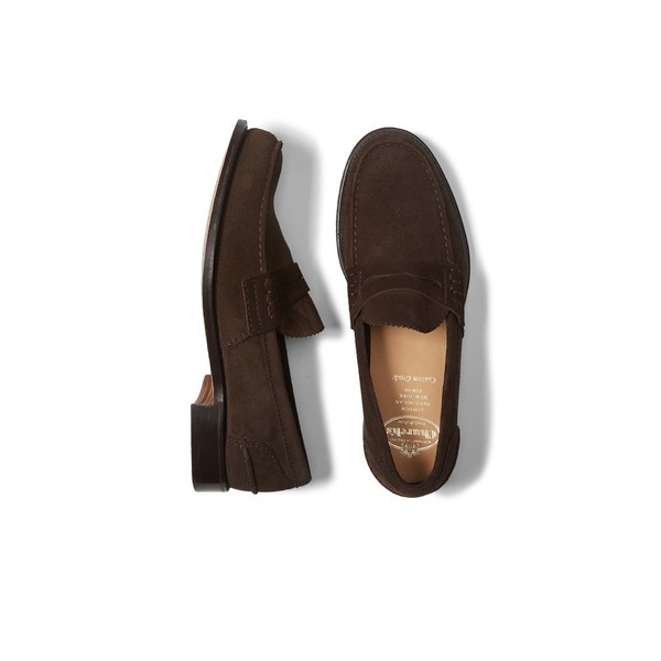 チャーチ メンズ スリッポン・ローファー シューズ Pembrey Loafer Brown