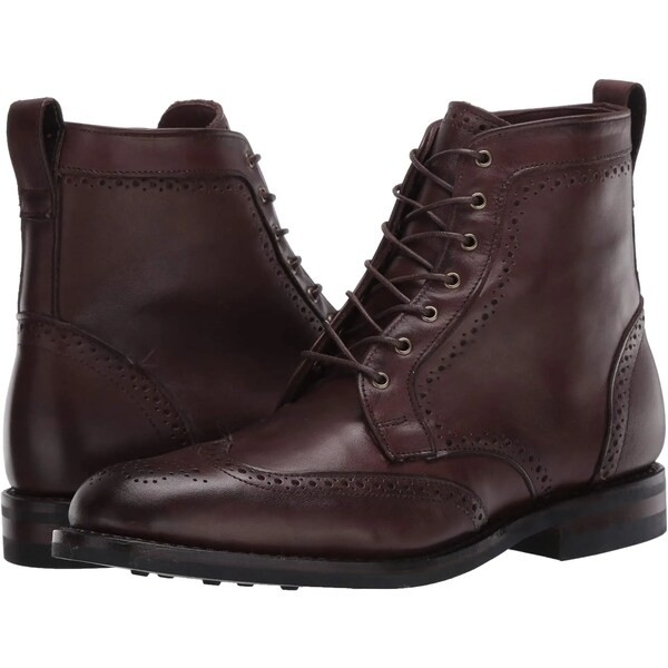 アレン エドモンズ メンズ ブーツ＆レインブーツ シューズ Men's Dalton Wp Wingtip Oxfords Fashion Boot Brown