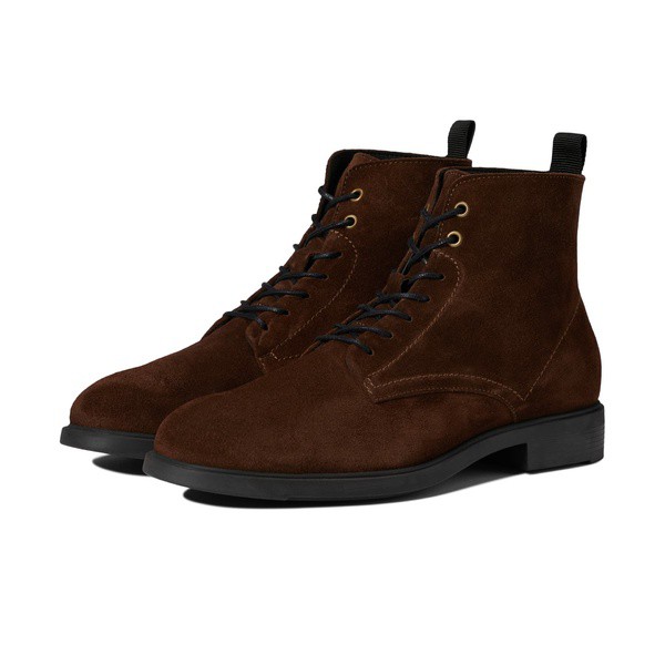 シューザベア メンズ ブーツ＆レインブーツ シューズ Linea Lace Boot Suede Brown