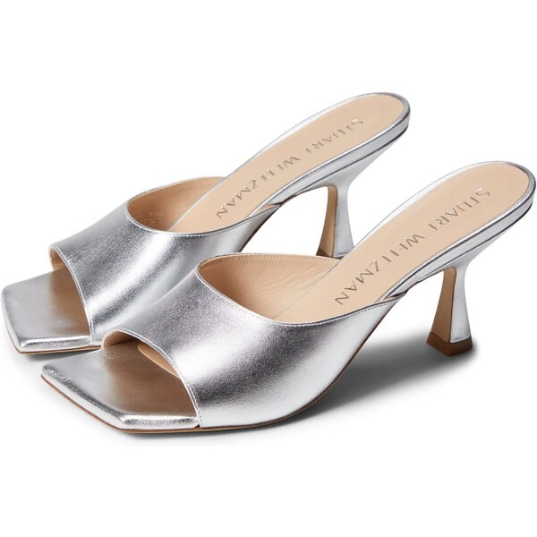 スチュアート ワイツマン レディース ヒール シューズ Tia 75 Sandal Silver