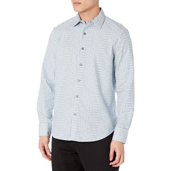 ロバートグラハム メンズ シャツ トップス Men's Rimini L/S Woven Shirt Light Blue