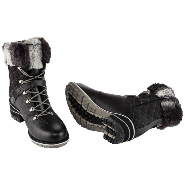 ロシニョール レディース ブーツ＆レインブーツ シューズ 1907 Megeve Black Edition Boots Black