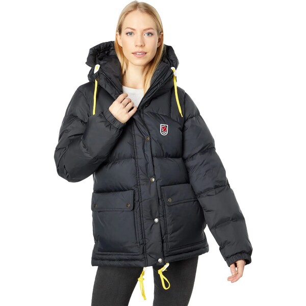 フェールラーベン レディース コート アウター Expedition Down Lite Jacket Black