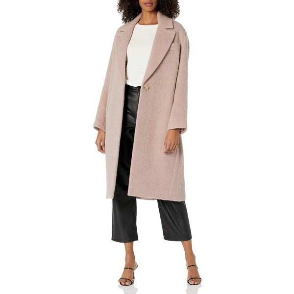 ヴィンス レディース コート アウター Women's Texture Coat Mauve Orchid