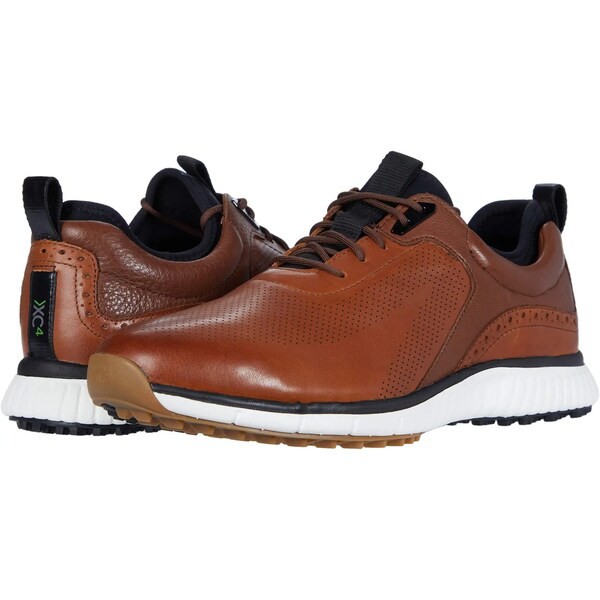 ジョンストンアンドマーフィー メンズ スニーカー シューズ Waterproof XC4 Golf H1-Luxe Hybrid Sneaker Tan Waterproof Full Grain