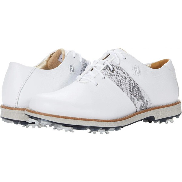 フットジョイ レディース スニーカー シューズ DryJoys Premiere White/Croc