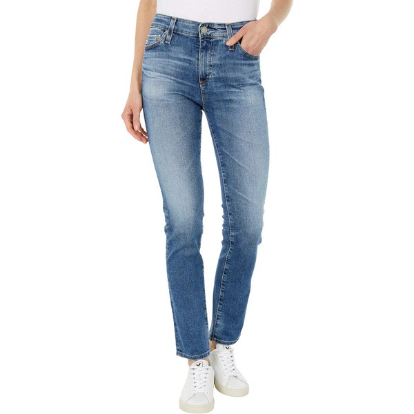 エージー アドリアーノゴールドシュミット レディース デニムパンツ ボトムス Mari High-Rise Slim Straight in 15 Years Shoreline 15 Y