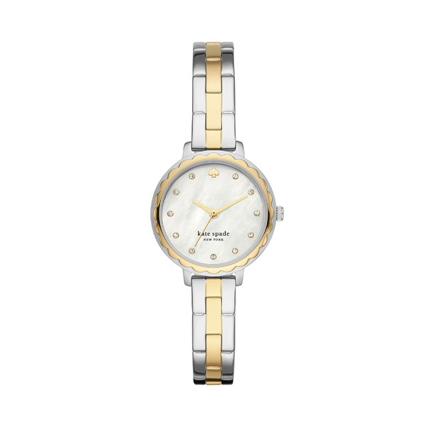 ケイト スペード レディース 腕時計 アクセサリー Monroe Three Hand Stainless Steel Watch - KSW1689 Two-Tone