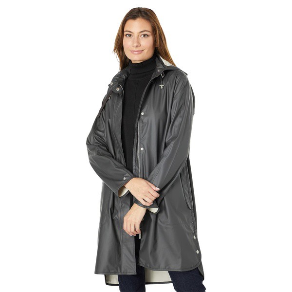 イルセヤコブセン レディース コート アウター Lightweight True Rain Loose Fitting Trench Coat Dark Shadow