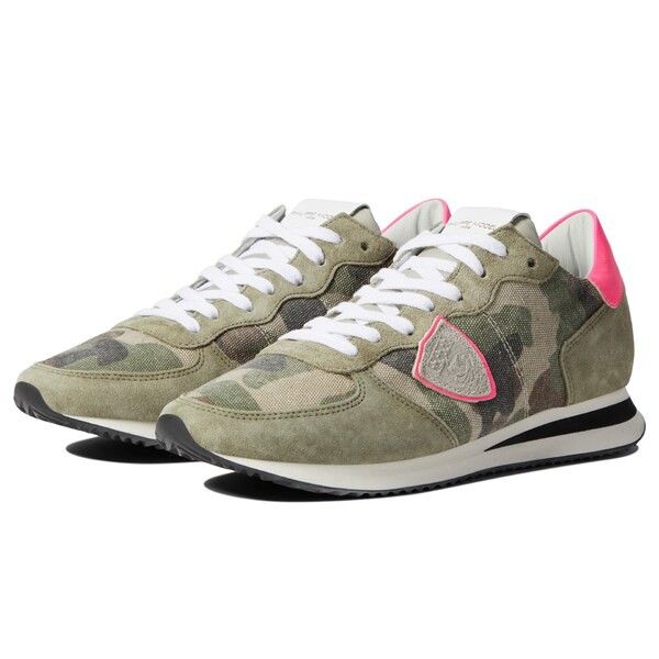 フィリップモデル レディース スニーカー シューズ TRPX Sneaker Camouflage Neon/Vert Fuchsia