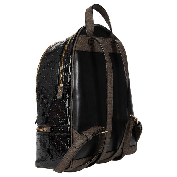 マイケルコース レディース バックパック・リュックサック バッグ Rhea Zip Medium Backpack Black