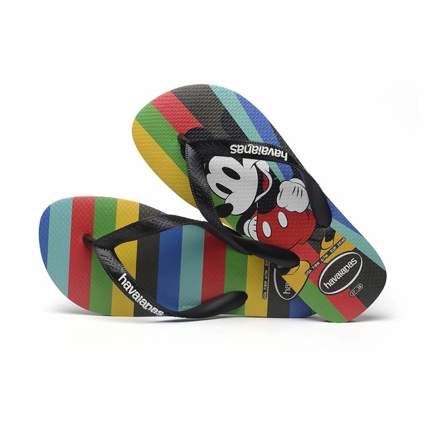 再再販 ハワイアナス メンズ サンダル シューズ Top Magic Mickey Sandal Black 爆安セール Centrodeladultomayor Com Uy