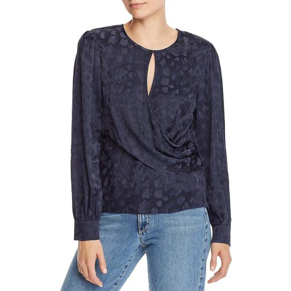 パーカー レディース シャツ トップス Women's Ainsley Long Sleeve Wrap Blouse Skylark