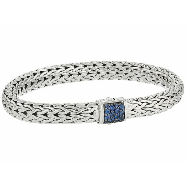 ジョン・ハーディー レディース ブレスレット・バングル・アンクレット アクセサリー Classic Chain 7.5mm Bracelet with Blue Sapphire