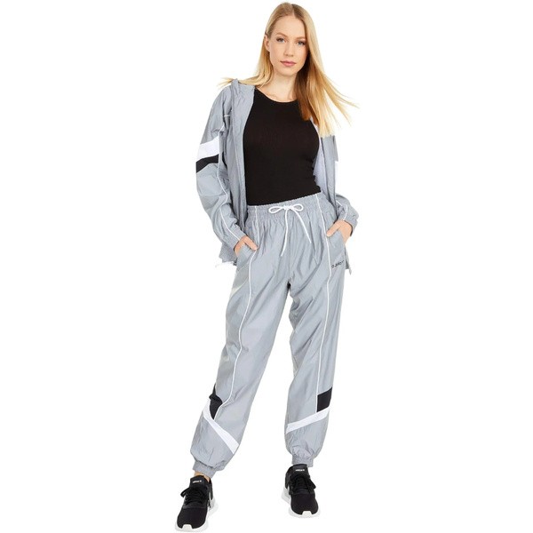 アディダスオリジナルス レディース カジュアルパンツ ボトムス Reflective Tracksuit Set Reflective Silver