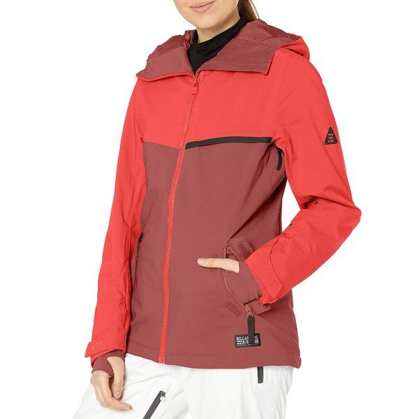 ビラボン レディース コート アウター Womens Eclipse Snowboard Jacket Sunset Red