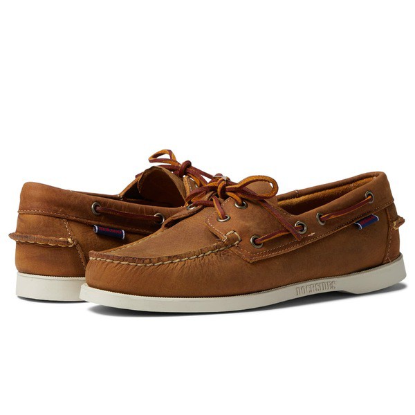 セバゴ メンズ デッキシューズ シューズ Docksides Portland Crazy Horse Brown Tan