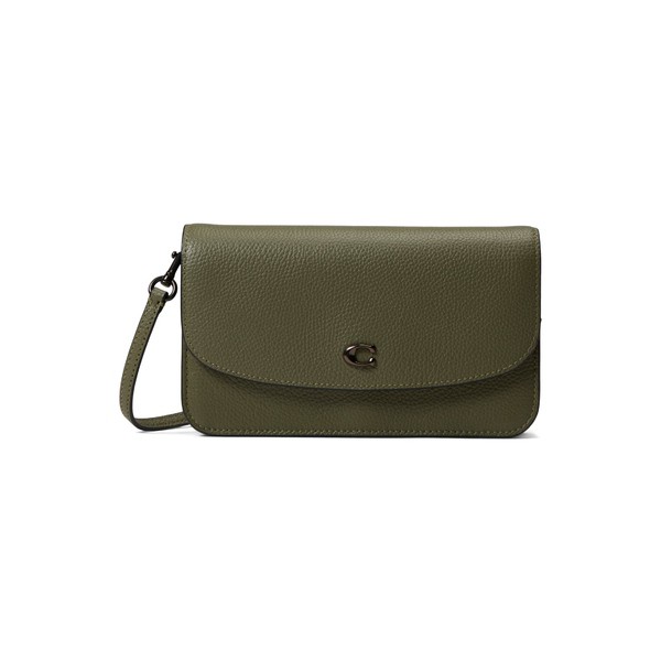 コーチ レディース ハンドバッグ バッグ Polished Pebble Leather Hayden Crossbody Army Green